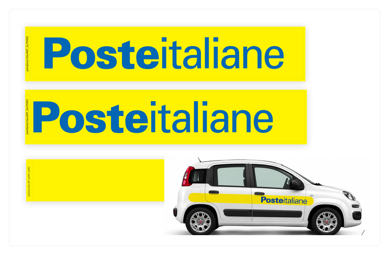 Kit decalcomanie Fiat Panda