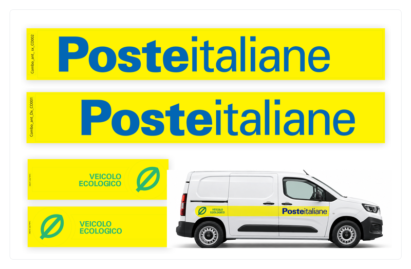 Kit decalcomanie Opel Combo