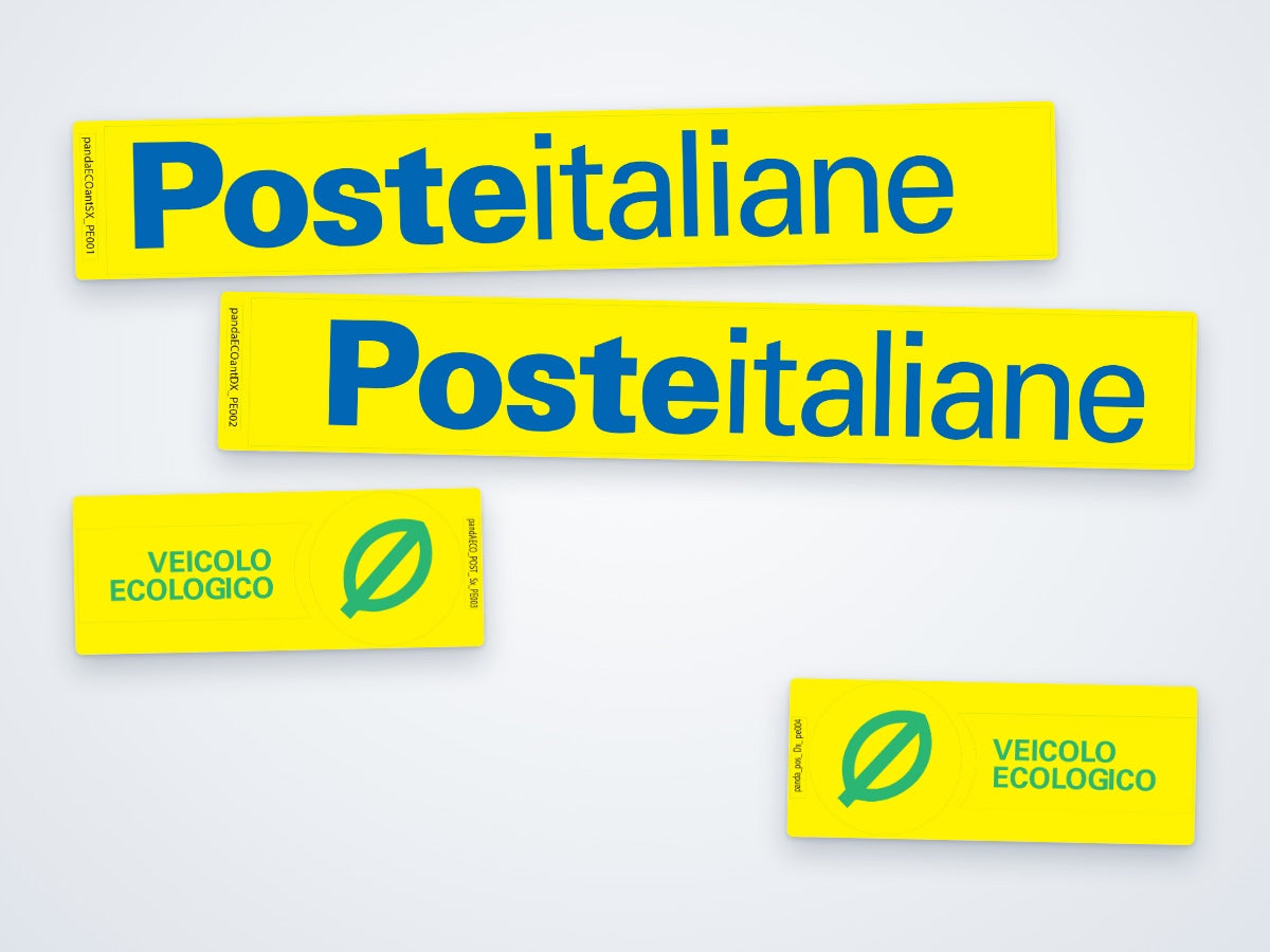 Kit decalcomanie Fiat Panda ECO